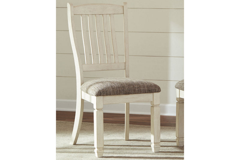 Bolanburg Two-tone Dining Table, 6 Chairs, and Bench -  Ashley - DMV Furniture