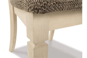 Bolanburg Antique White Dining Table with 4 Chairs and Bench -  Ashley - DMV Furniture