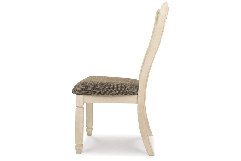 Bolanburg Two-tone Dining Table, 6 Chairs, and Bench -  Ashley - DMV Furniture