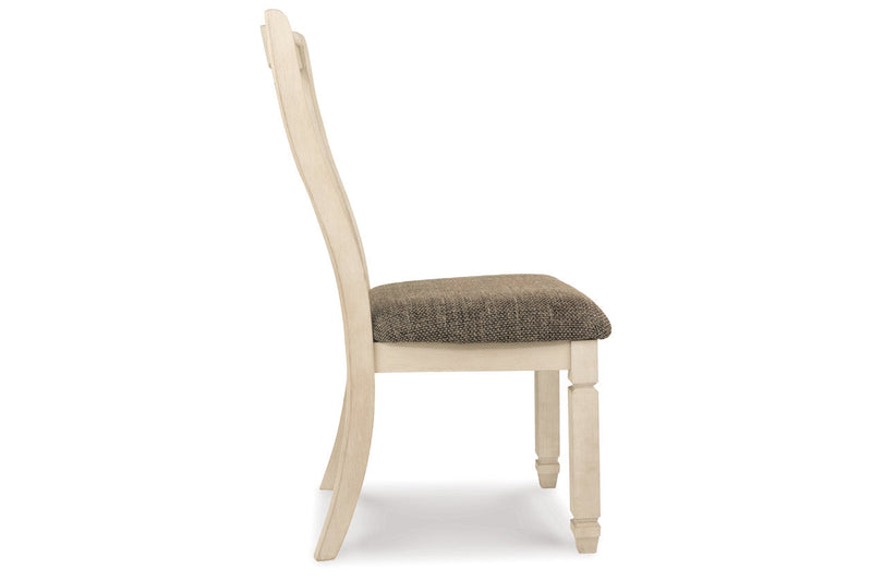 Bolanburg Two-tone Dining Table, 6 Chairs, and Bench -  Ashley - DMV Furniture