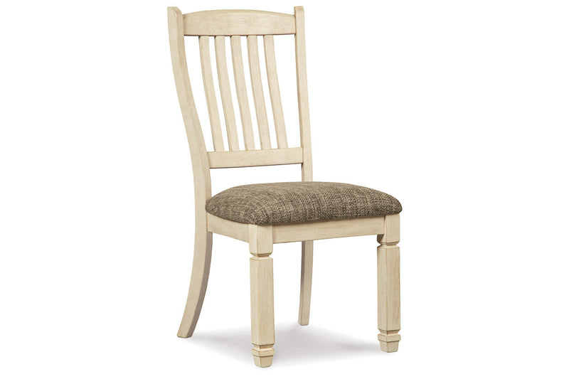 Bolanburg Two-tone Dining Table, 6 Chairs, and Bench -  Ashley - DMV Furniture