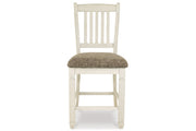 Bolanburg Two-tone Counter Height Dining Table with 6 Barstools -  Ashley - DMV Furniture