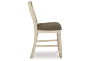Bolanburg Two-tone Counter Height Dining Table and 4 Barstools and Bench -  Ashley - DMV Furniture