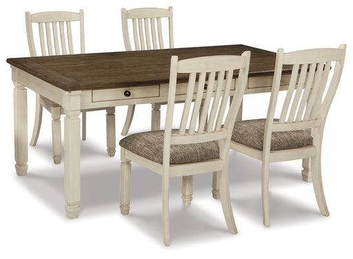 Bolanburg Two Tone Dining Table and 4 Chairs from Ashley - DMV Furniture