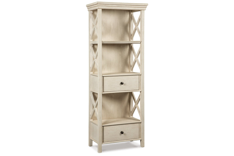 Bolanburg Two-tone Counter Height Dining Table and 4 Barstools with Display Cabinet -  Ashley - DMV Furniture
