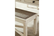 Bolanburg Antique White Dining Table with 4 Chairs and Bench -  Ashley - DMV Furniture