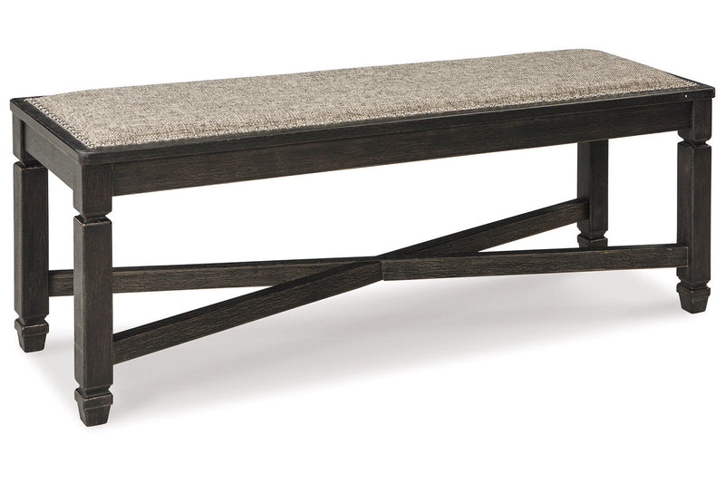 Tyler Creek Black/Gray Dining Table with 4 Chairs and Bench -  Ashley - DMV Furniture