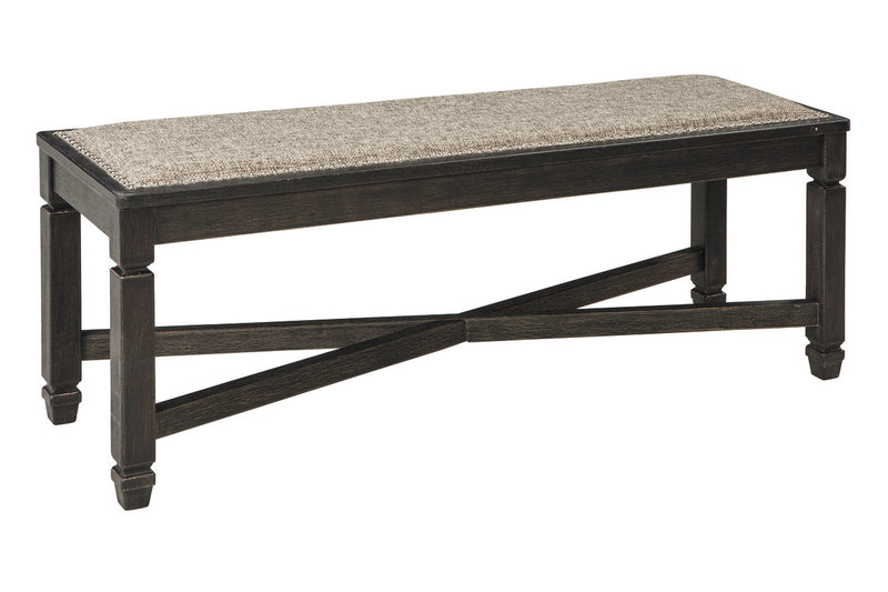 Tyler Creek Black/Gray Dining Table, 4 Chairs and Bench -  Ashley - DMV Furniture