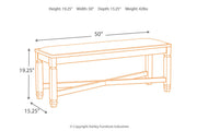 Tyler Creek Black/Gray Dining Table, 4 Chairs and Bench -  Ashley - DMV Furniture