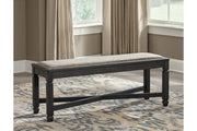 Tyler Creek Black/Gray Dining Table, 4 Chairs and Bench -  Ashley - DMV Furniture