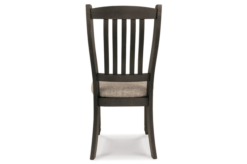 Tyler Creek Black/Gray Dining Table with 4 Chairs and Bench -  Ashley - DMV Furniture