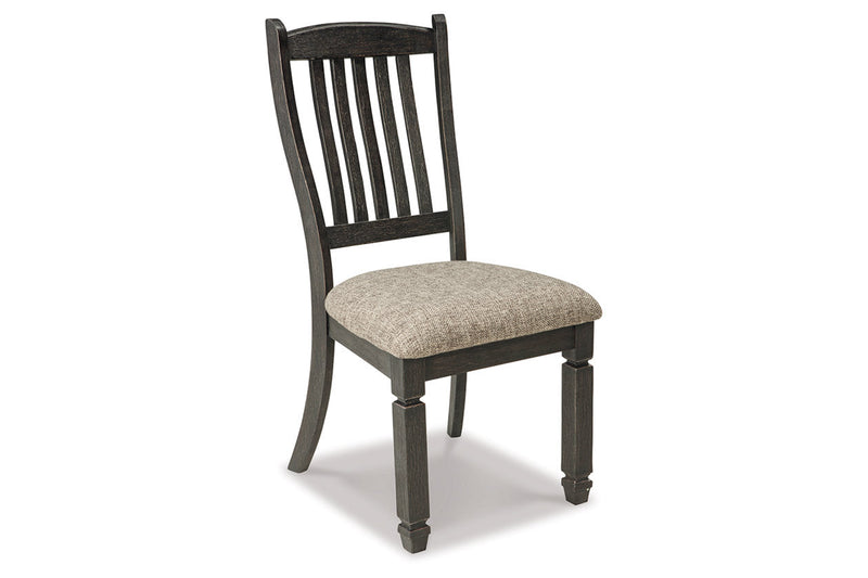 Tyler Creek Black/Grayish Brown Dining Table and 4 Chairs -  Ashley - DMV Furniture