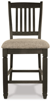 Tyler Creek Black/Gray Counter Height Dining Table and 2 Barstools from Ashley - DMV Furniture