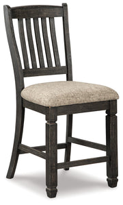 Tyler Creek Black/Gray Counter Height Dining Table and 2 Barstools from Ashley - DMV Furniture