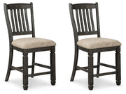 Tyler Creek Black/Gray Counter Height Dining Table and 2 Barstools from Ashley - DMV Furniture