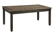 Tyler Creek Black/Gray Dining Table, 4 Chairs and Bench -  Ashley - DMV Furniture