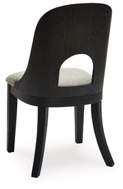 Rowanbeck Black Dining Table and 4 Chairs from Ashley - DMV Furniture