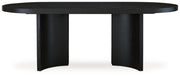 Rowanbeck Dining Table and 4 Chairs from Ashley - DMV Furniture