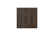 Burkhaus Dark Brown Counter Height Dining Table and 4 Barstools -  Ashley - DMV Furniture
