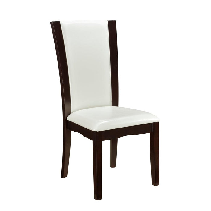 Daisy Rectangular Glass Top Dining Room Set In Espresso | Homelegance