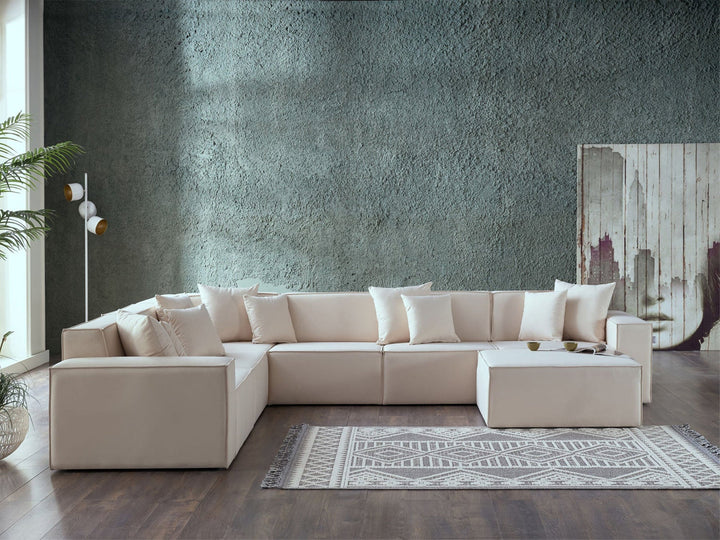 Daya Square Arm Modular Sectional