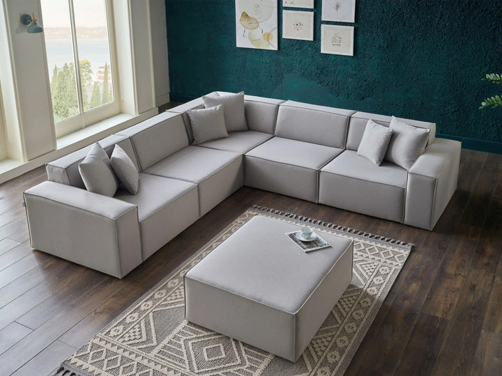 Daya Square Arm Modular Sectional