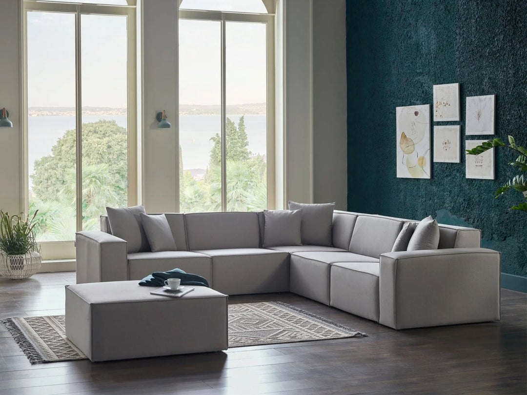 Daya Square Arm Modular Sectional