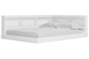 Piperton White Full Bookcase Storage Bed from Ashley - DMV Furniture