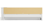 Piperton White Full Bookcase Storage Bed from Ashley - DMV Furniture