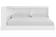 Piperton White Full Bookcase Storage Bed from Ashley - DMV Furniture