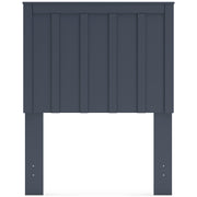 Simmenfort Navy Blue Twin Platform Bed from Ashley - DMV Furniture