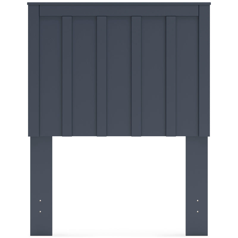 Simmenfort Navy Blue Twin Platform Bed from Ashley - DMV Furniture