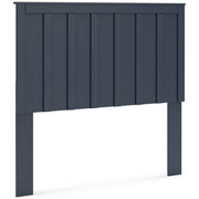 Simmenfort Navy Blue Full Platform Bed from Ashley - DMV Furniture