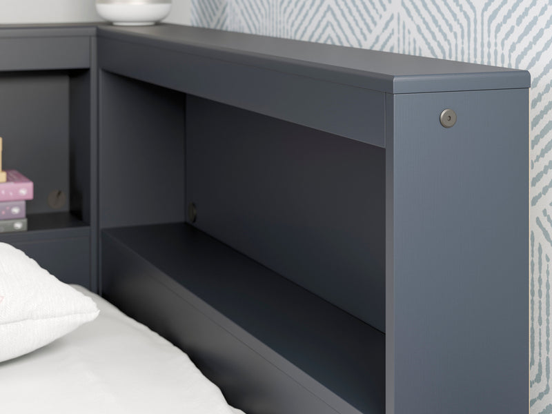 Simmenfort Navy Blue Youth Bookcase Storage Bedroom Set from Ashley - DMV Furniture