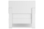 Hallityn White Twin Panel Platform Bed from Ashley - DMV Furniture