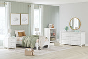 Hallityn White Youth Platform Bedroom Set from Ashley - DMV Furniture