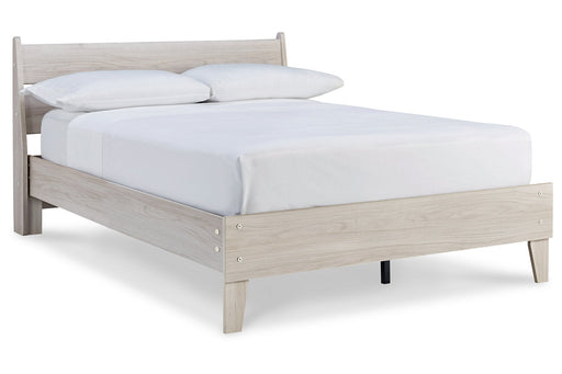 Socalle Natural Full Panel Platform Bed from Ashley - DMV Furniture