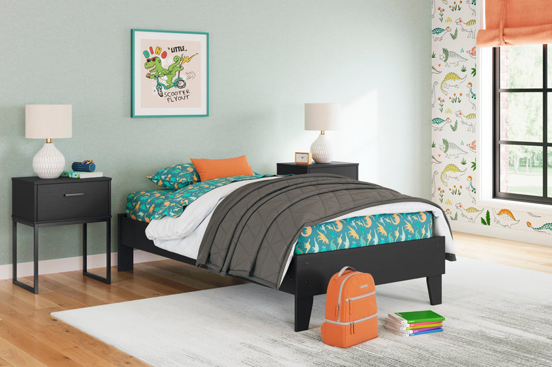 Socalle Black Youth Platform Bedroom Set from Ashley - DMV Furniture