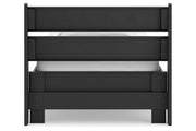 Socalle Black Twin Panel Platform Bed from Ashley - DMV Furniture