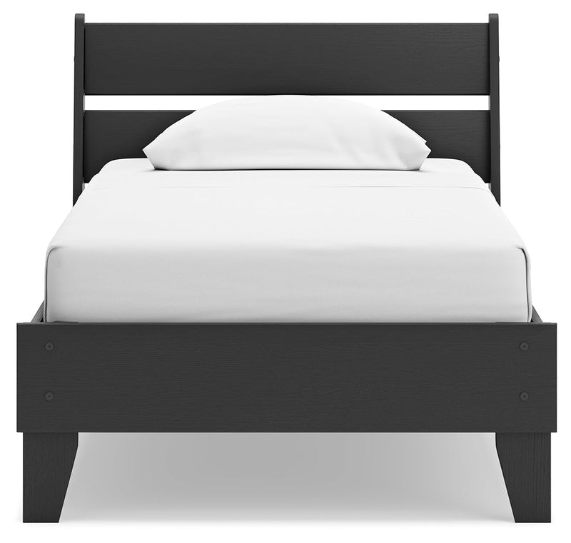 Socalle Twin Panel Platform Bed and Dresser from Ashley - DMV Furniture