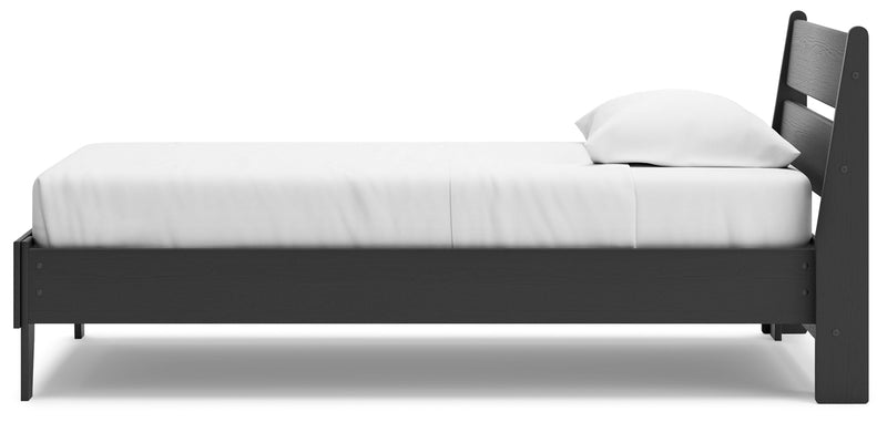 Socalle Twin Panel Platform Bed and Dresser from Ashley - DMV Furniture