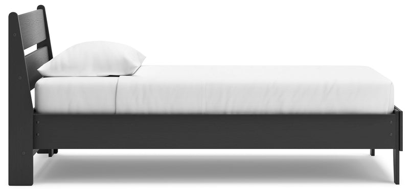 Socalle Twin Panel Platform Bed and Dresser from Ashley - DMV Furniture