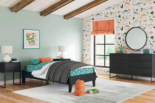 Socalle Black Youth Platform Bedroom Set from Ashley - DMV Furniture