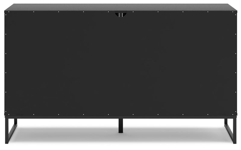 Socalle Twin Panel Platform Bed and Dresser from Ashley - DMV Furniture
