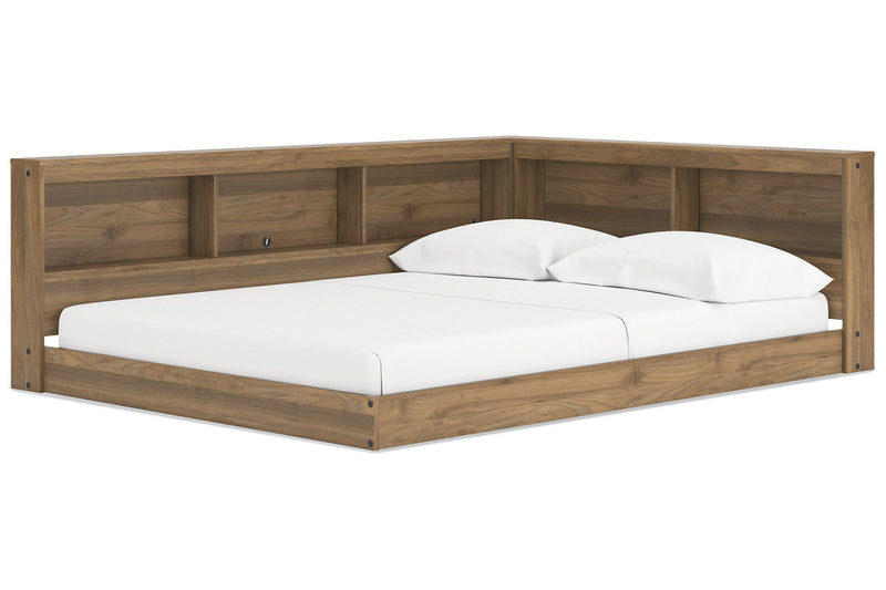 Deanlow Honey Full Bookcase Storage Bed from Ashley - DMV Furniture