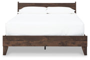 Calverson Mocha Platform Bedroom Set from Ashley - DMV Furniture