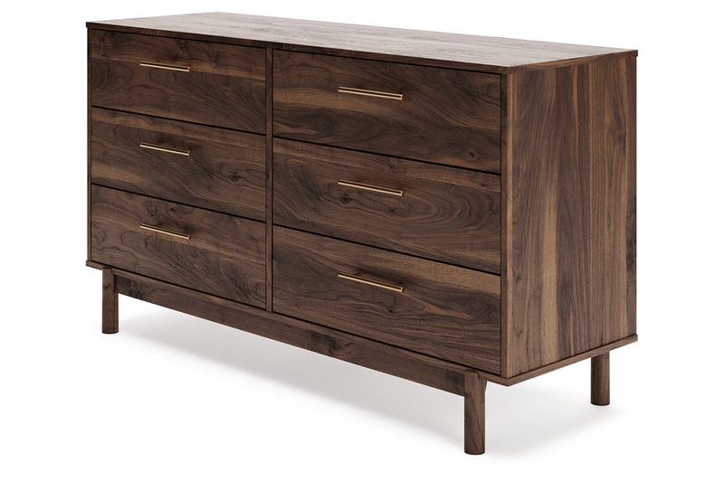 Calverson Mocha Platform Bedroom Set from Ashley - DMV Furniture