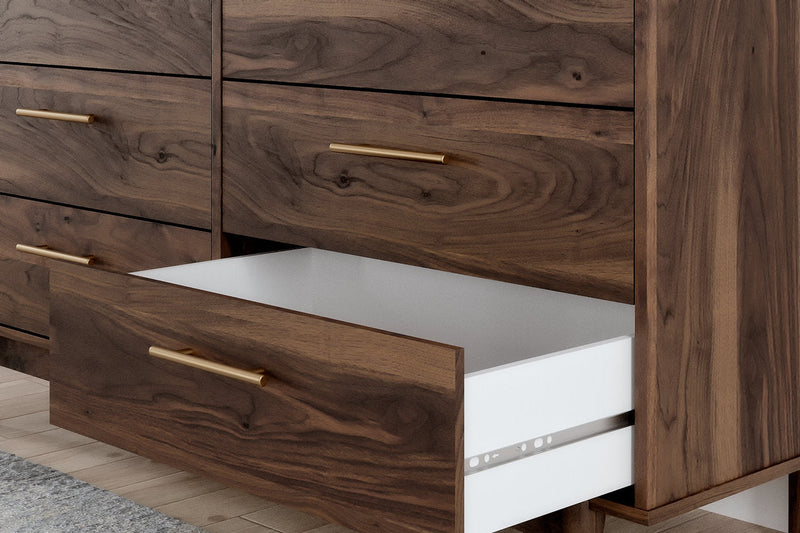 Calverson Mocha Platform Bedroom Set from Ashley - DMV Furniture