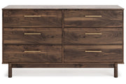 Calverson Mocha Platform Bedroom Set from Ashley - DMV Furniture