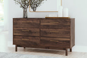 Calverson Mocha Platform Bedroom Set from Ashley - DMV Furniture